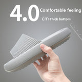 The New Thicker Comfortable Slippers For MenAnd Women Home BathroomBath CoupleThick Bottom Home Sandals And Slippers Summer Wear
